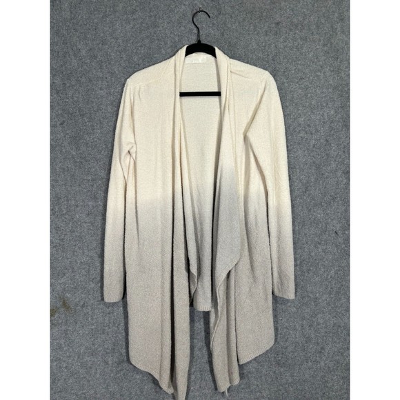 Barefoot Dreams Sweaters - Barefoot Dreams Cardigan Women S/M Beige Cozy Chic Lite Calypso Wrap Open Front